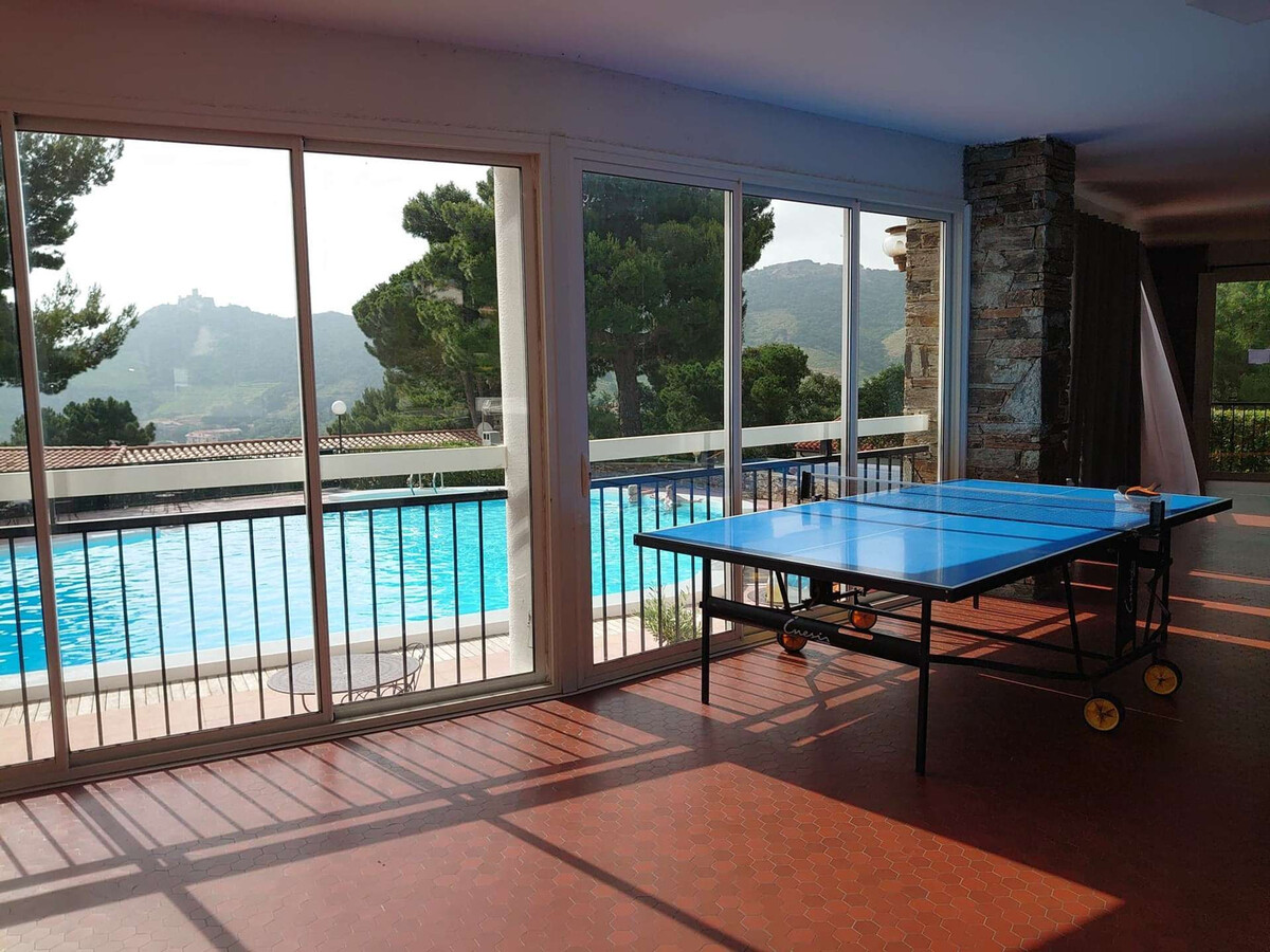 Duplex climatisé 5 pers., piscine et parking à Collioure - Photo 16