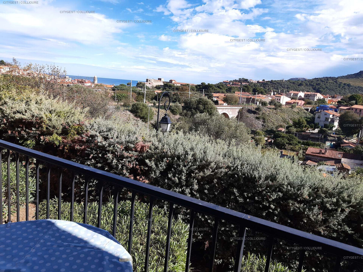 Duplex climatisé 5 pers., piscine et parking à Collioure - Photo 21