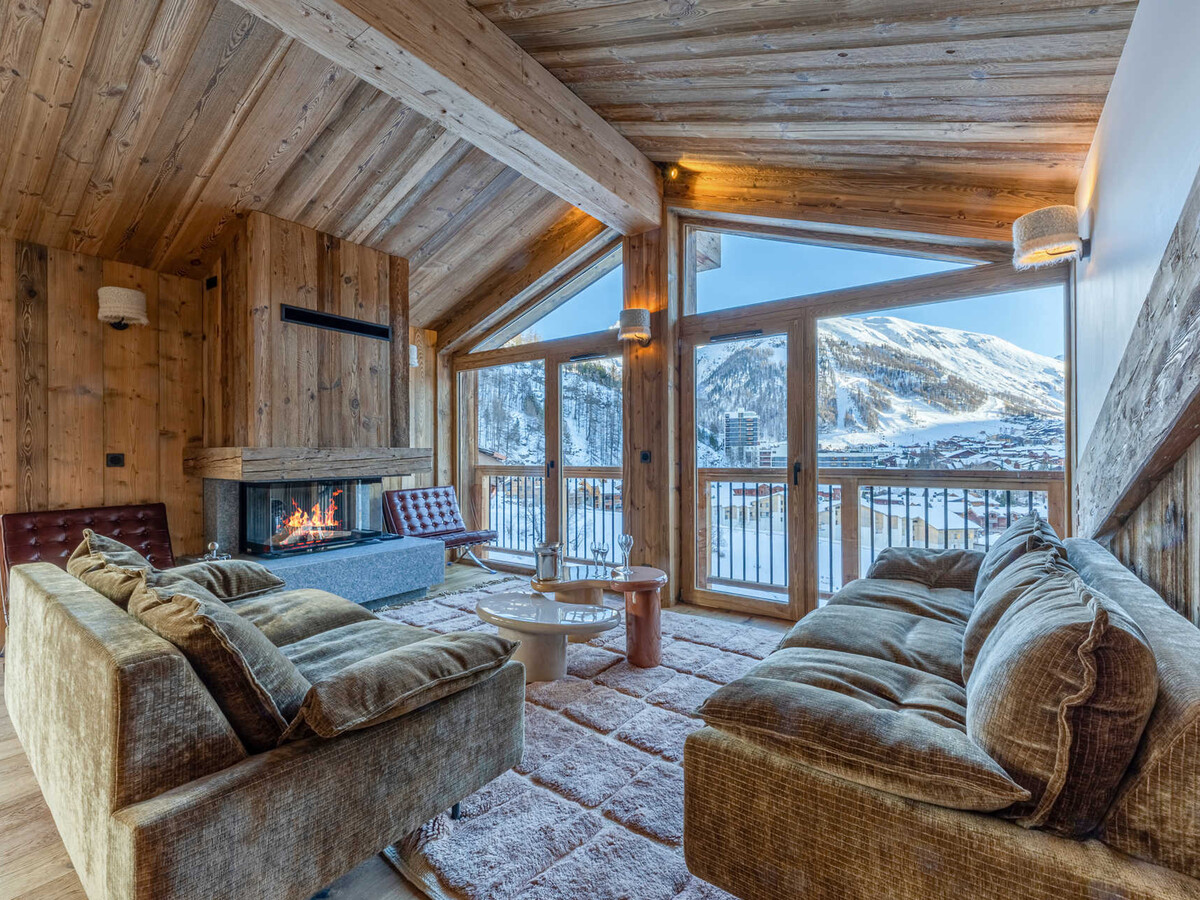 Appartement 6 chambres Val-d'Isère, hammam et vue montagnes - Photo 1