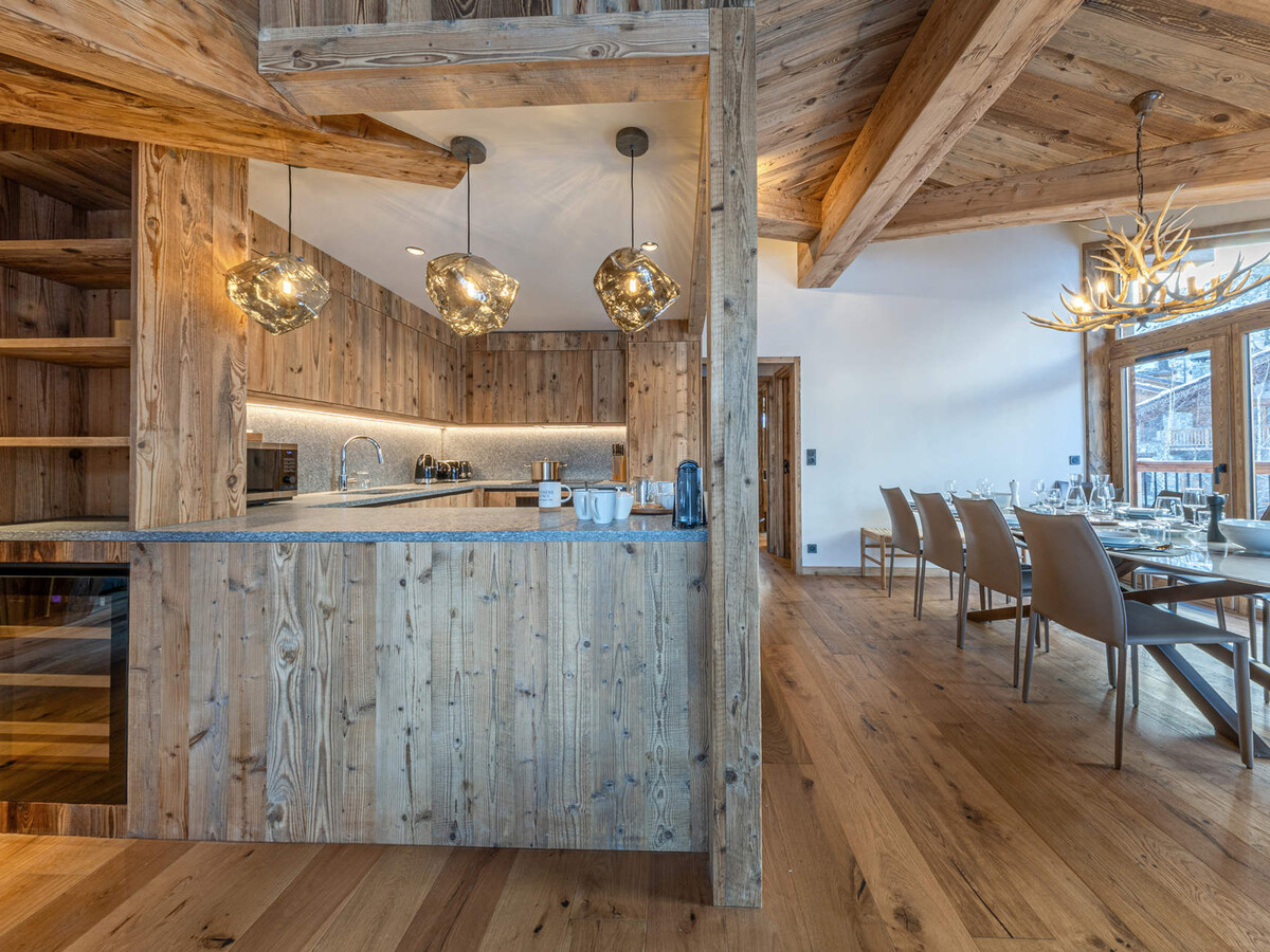 Appartement 6 chambres Val-d'Isère, hammam et vue montagnes - Photo 4