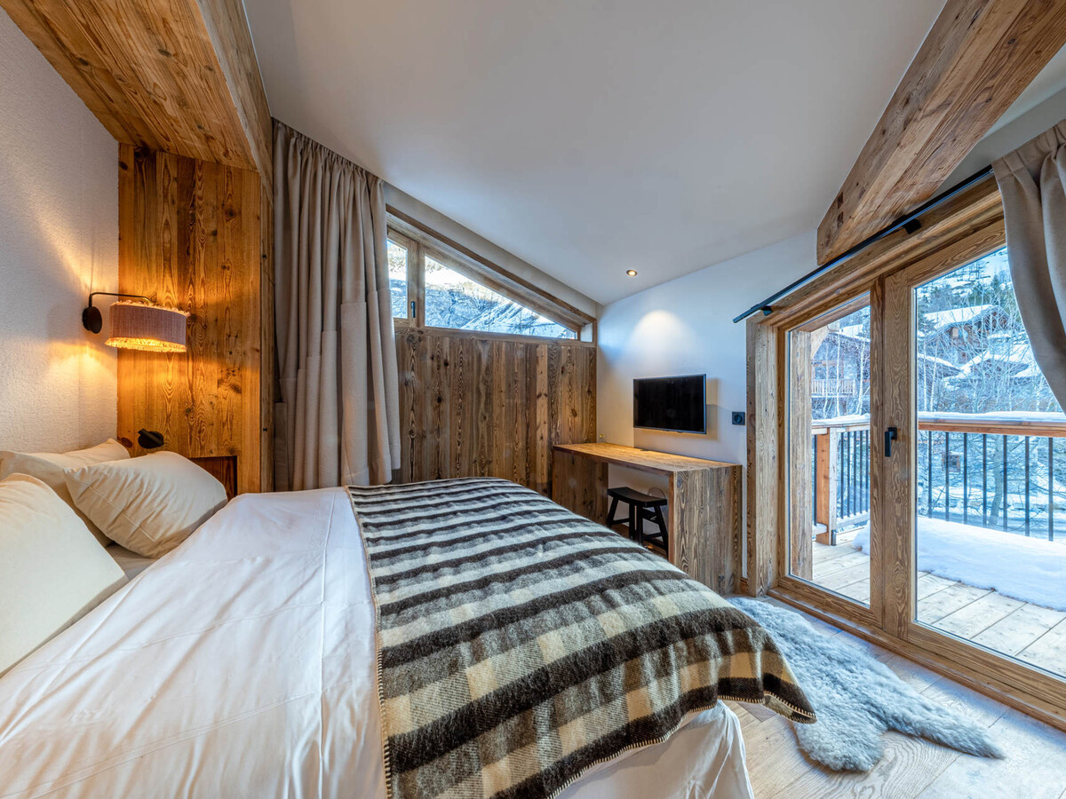 Appartement 6 chambres Val-d'Isère, hammam et vue montagnes - Photo 9