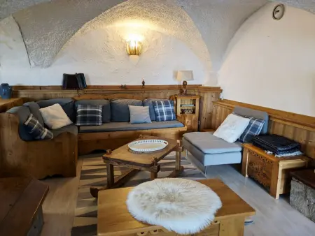 Appartement atypique 96m² cheminée, parking à La Plagne Montalbert : photo 2