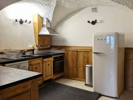 Appartement atypique 96m² cheminée, parking à La Plagne Montalbert : photo 8
