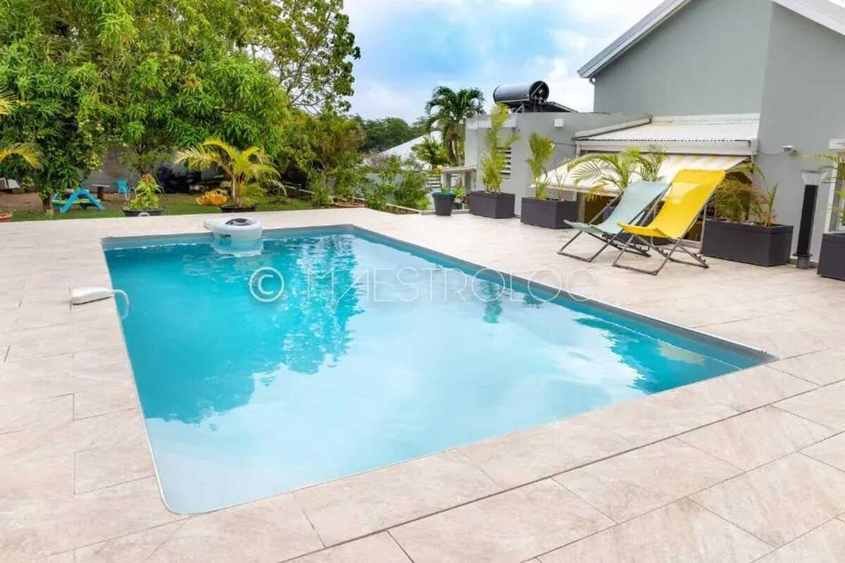 Villa 3 chambres piscine privée à Sainte-Rose - Photo 4