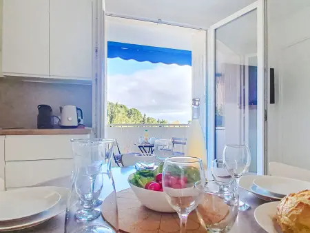 Appartement Les Amandiers, balcon sud-ouest, rénové 2025 : photo 2