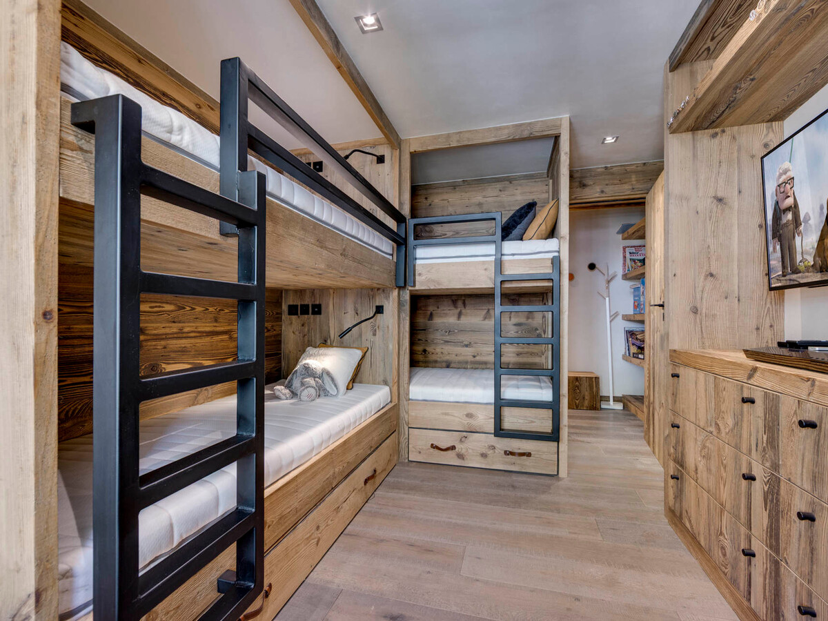 Appartement 140m² 10 pers., cheminée, parking - Val-d'Isère - Photo 12