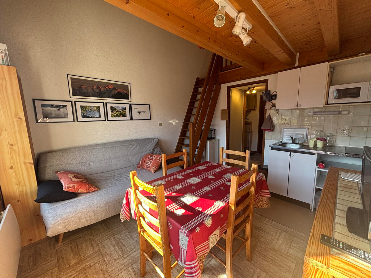 T2 mezzanine au cœur de Samoëns, animaux acceptés - Photo 1