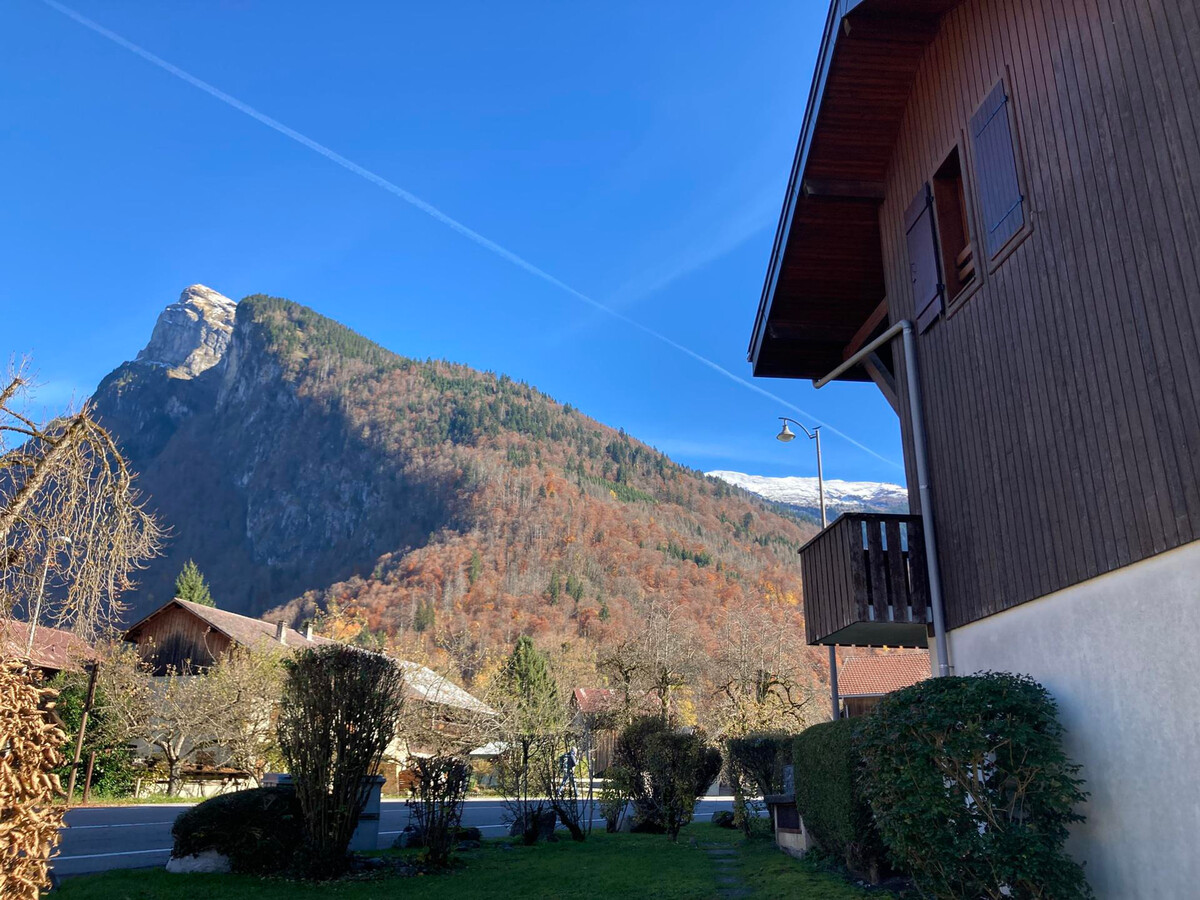 T2 mezzanine au cœur de Samoëns, animaux acceptés - Photo 15