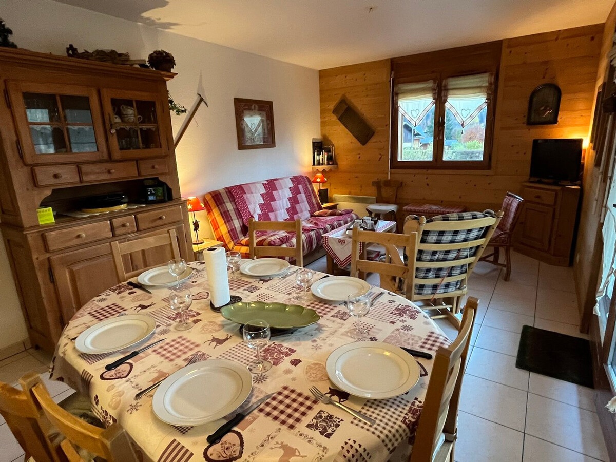 Appart 6 pers Samoëns, animaux admis, navettes ski - Photo 3