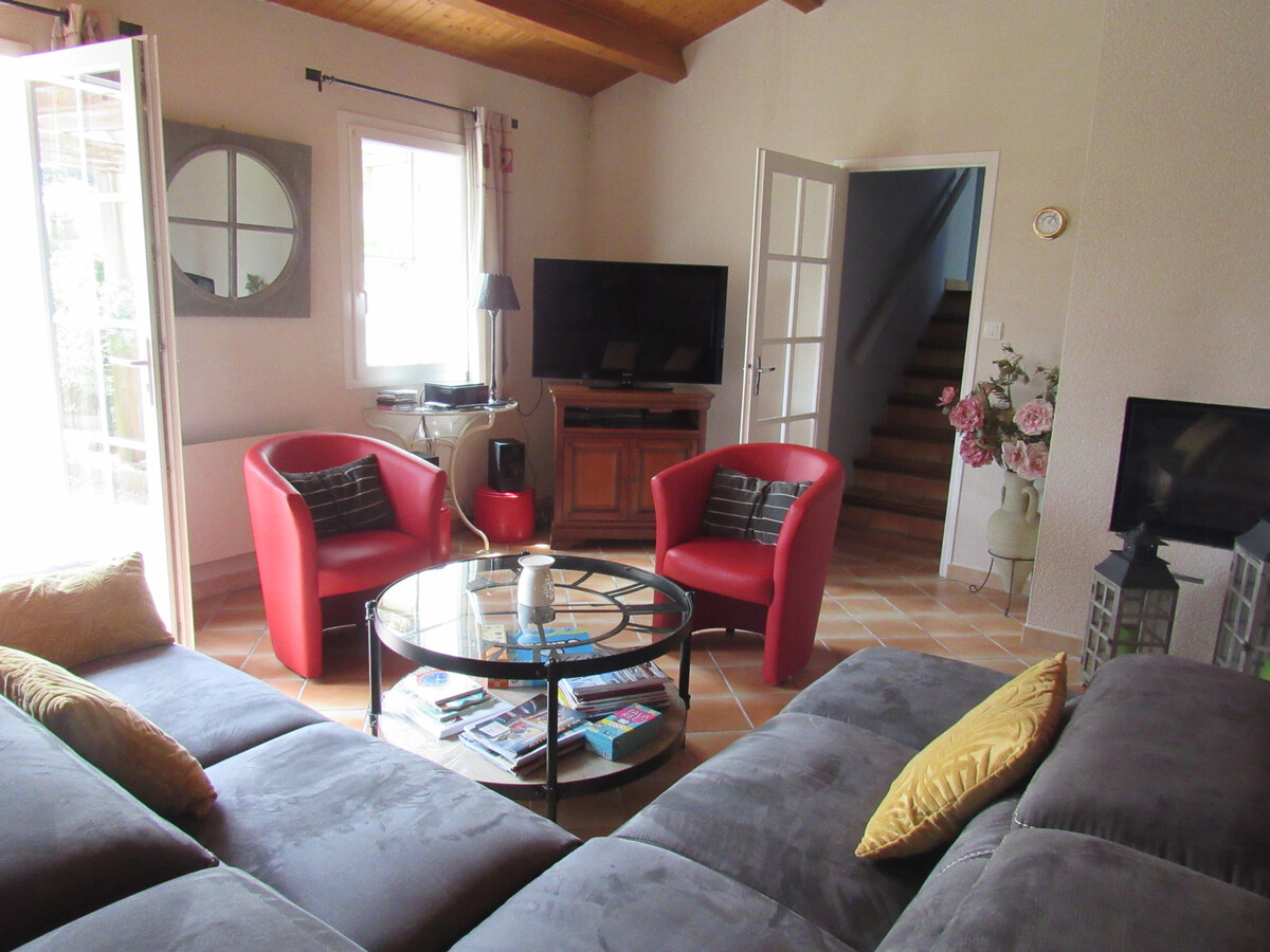 Maison familiale avec jardin, à 1km de la plage - Photo 6
