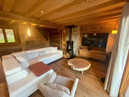 Location chalet à Les Gets, Magnifique chalet 4 chambres aux Gets, vue imprenable