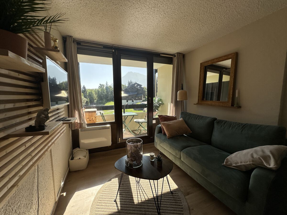Studio rénové balcon sud aux Carroz d'Arâches - Photo 2