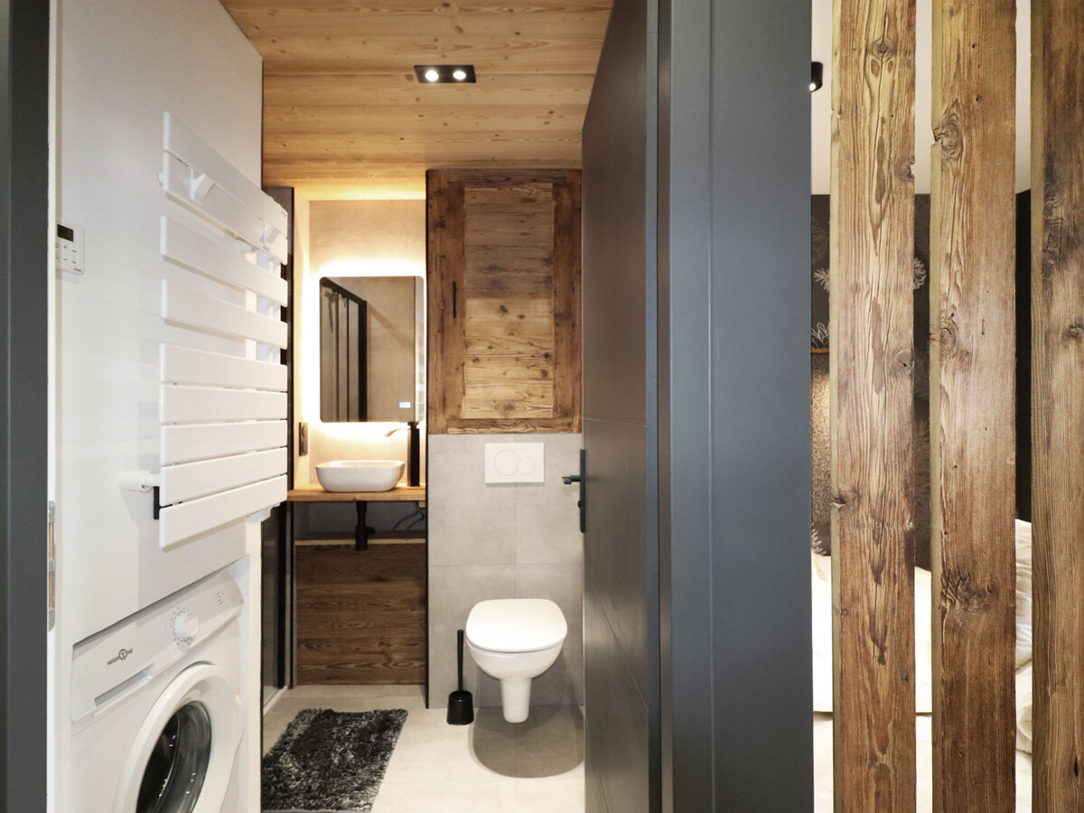 Studio rénové aux Carroz, cuisine équipée, animaux acceptés - Photo 9