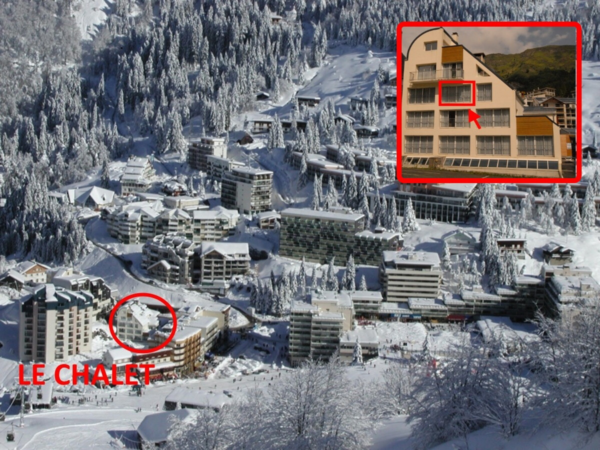 Studio 6 pers avec vue pistes à Gourette - Photo 8
