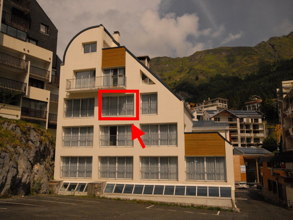 Studio 6 pers avec vue pistes à Gourette - Photo 9