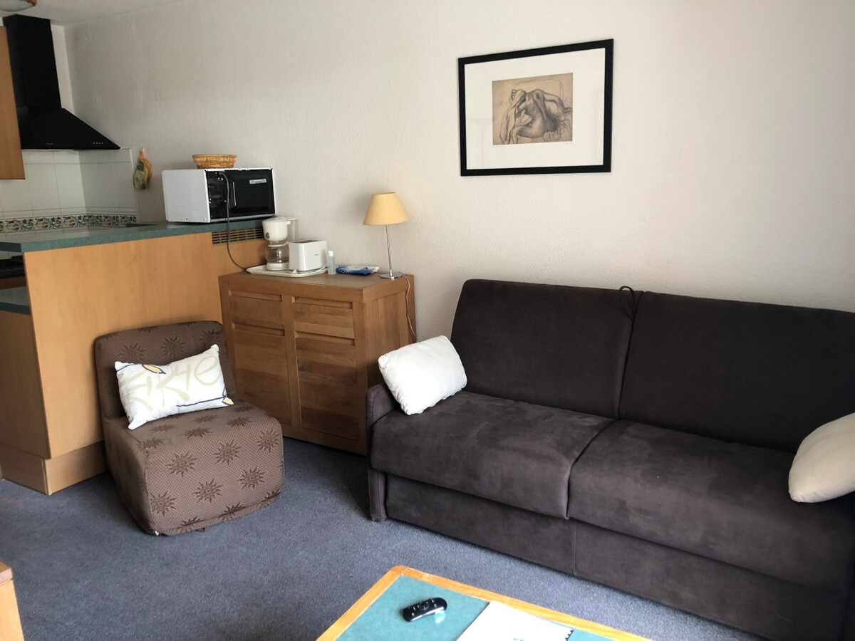 Studio confort Gourette, 4 pers, vue pistes et balcon - Photo 3