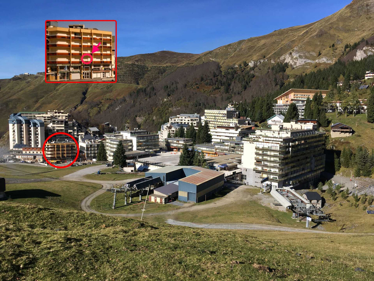 Studio confort Gourette, 4 pers, vue pistes et balcon - Photo 6