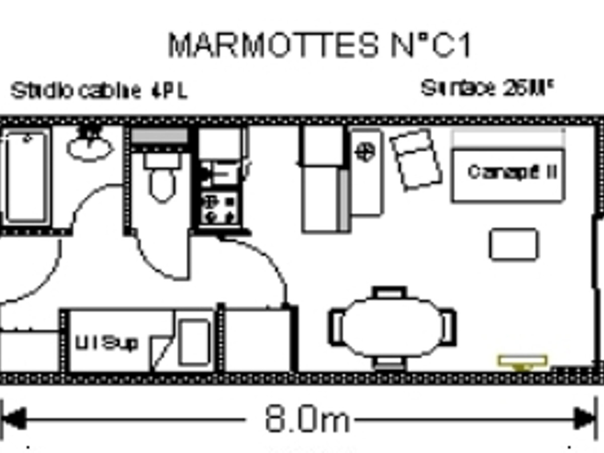 Studio confort Gourette, 4 pers, vue pistes et balcon - Photo 9