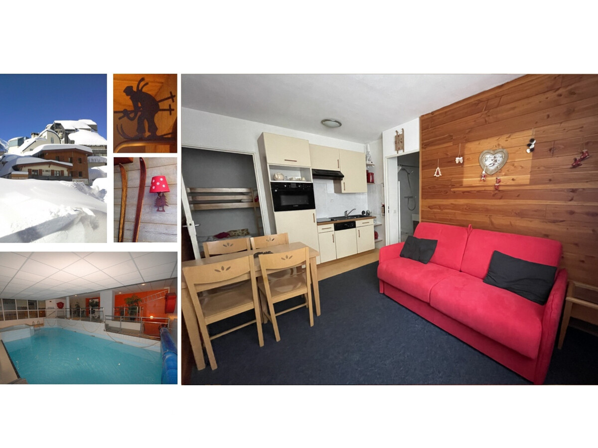 Studio 4 pers. à Gourette avec piscine et WiFi - Photo 1
