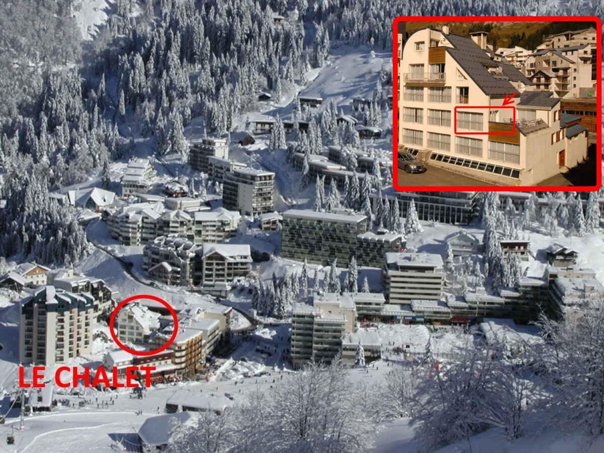 Studio 4 pers. Gourette, vue pistes, placard à ski - Photo 7