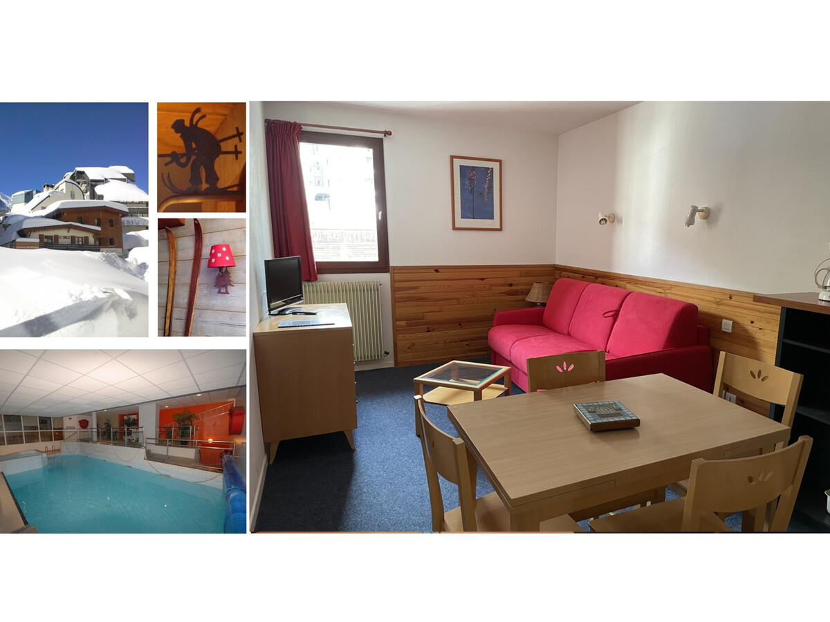 Studio 4 pers à Gourette avec piscine et placard à ski - Photo 1