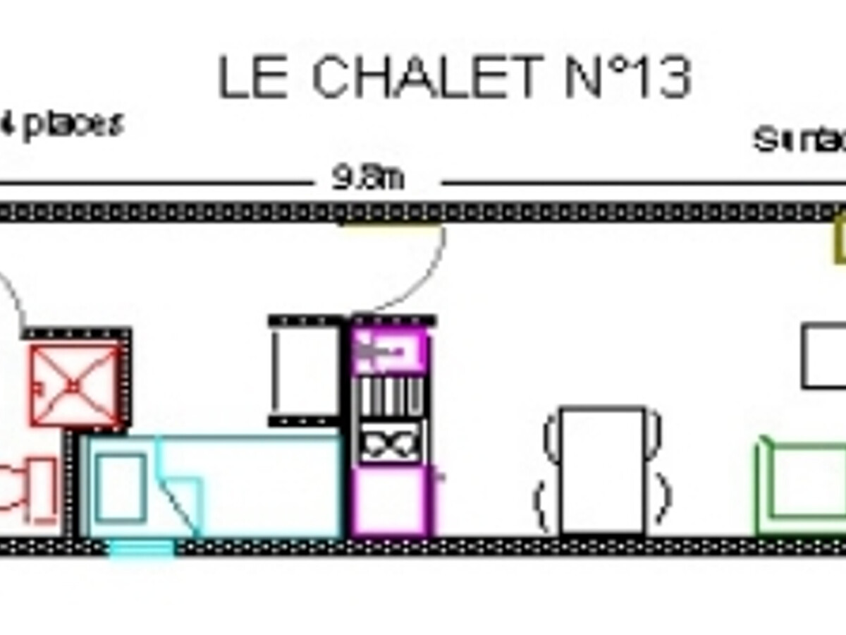 Studio 4 pers à Gourette avec piscine et placard à ski - Photo 6