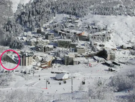 Studio confort 6 pers. avec balcon sud-ouest, pistes à Gourette : photo 7