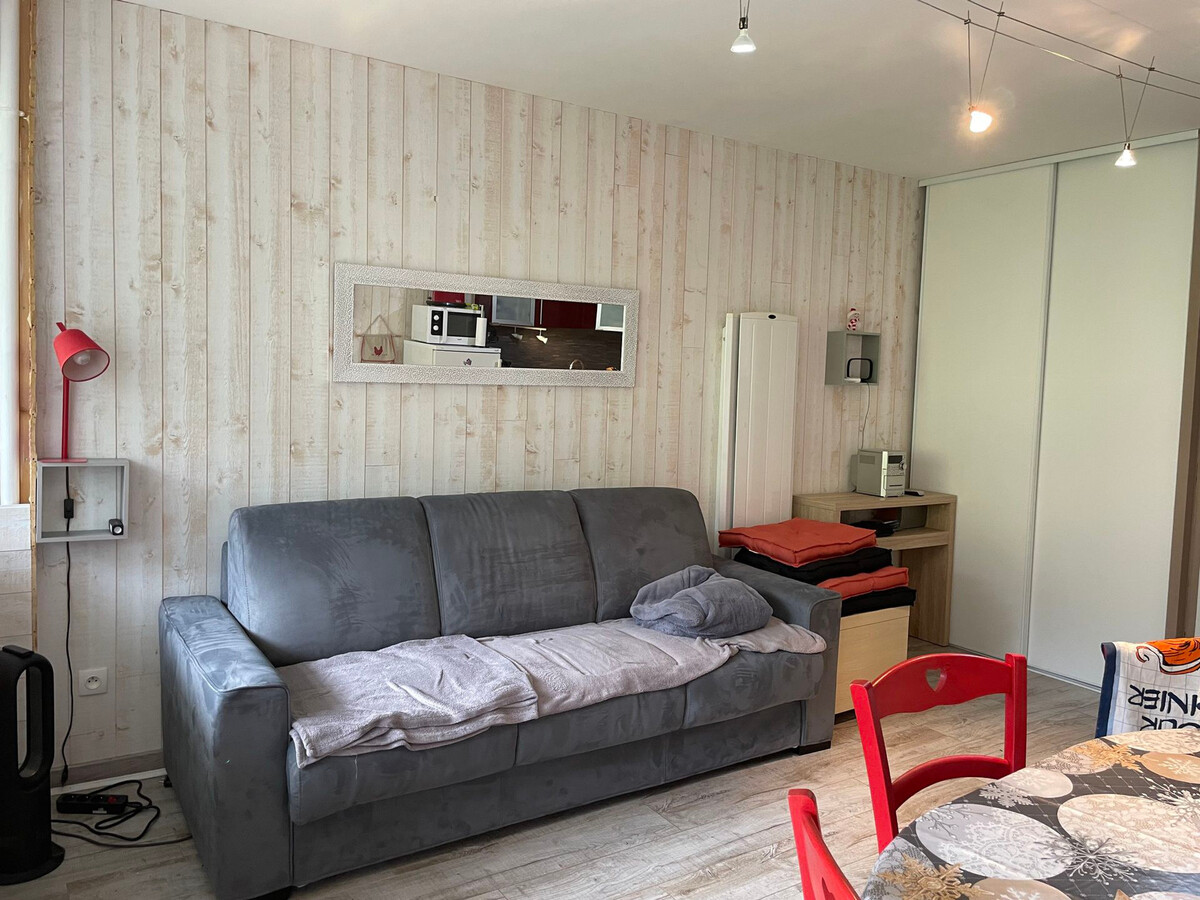 Studio cabine 6 pers, vue montagne à Gourette - Photo 2