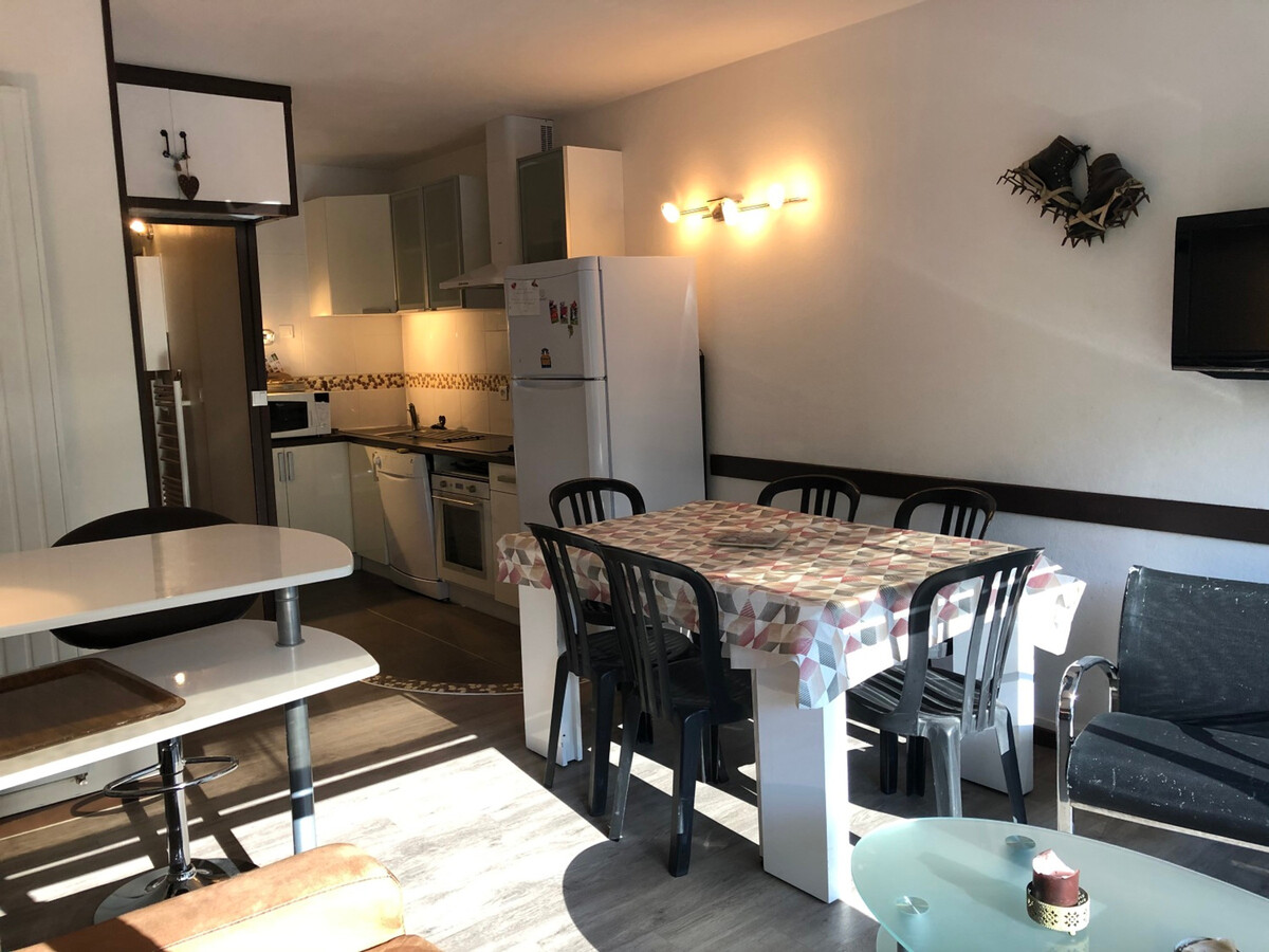 Studio 6 pers Gourette, vue montagne, cuisine équipée - Photo 1