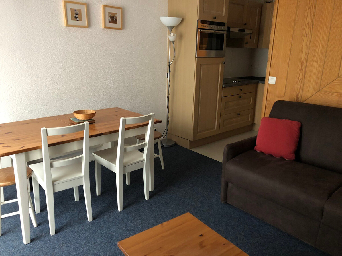 Studio 6 pers Gourette, vue pistes, animaux acceptés - Photo 1