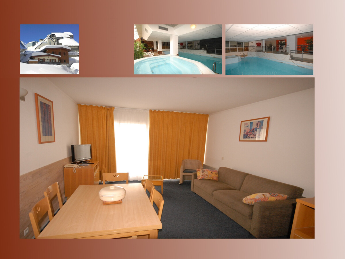 Appartement ski-in/ski-out Gourette, piscine, 6 pers - Photo 1