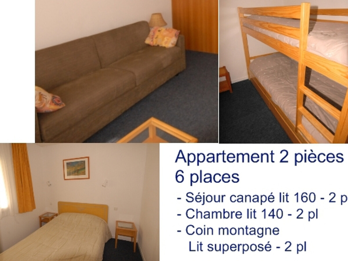 Appartement ski-in/ski-out Gourette, piscine, 6 pers - Photo 5