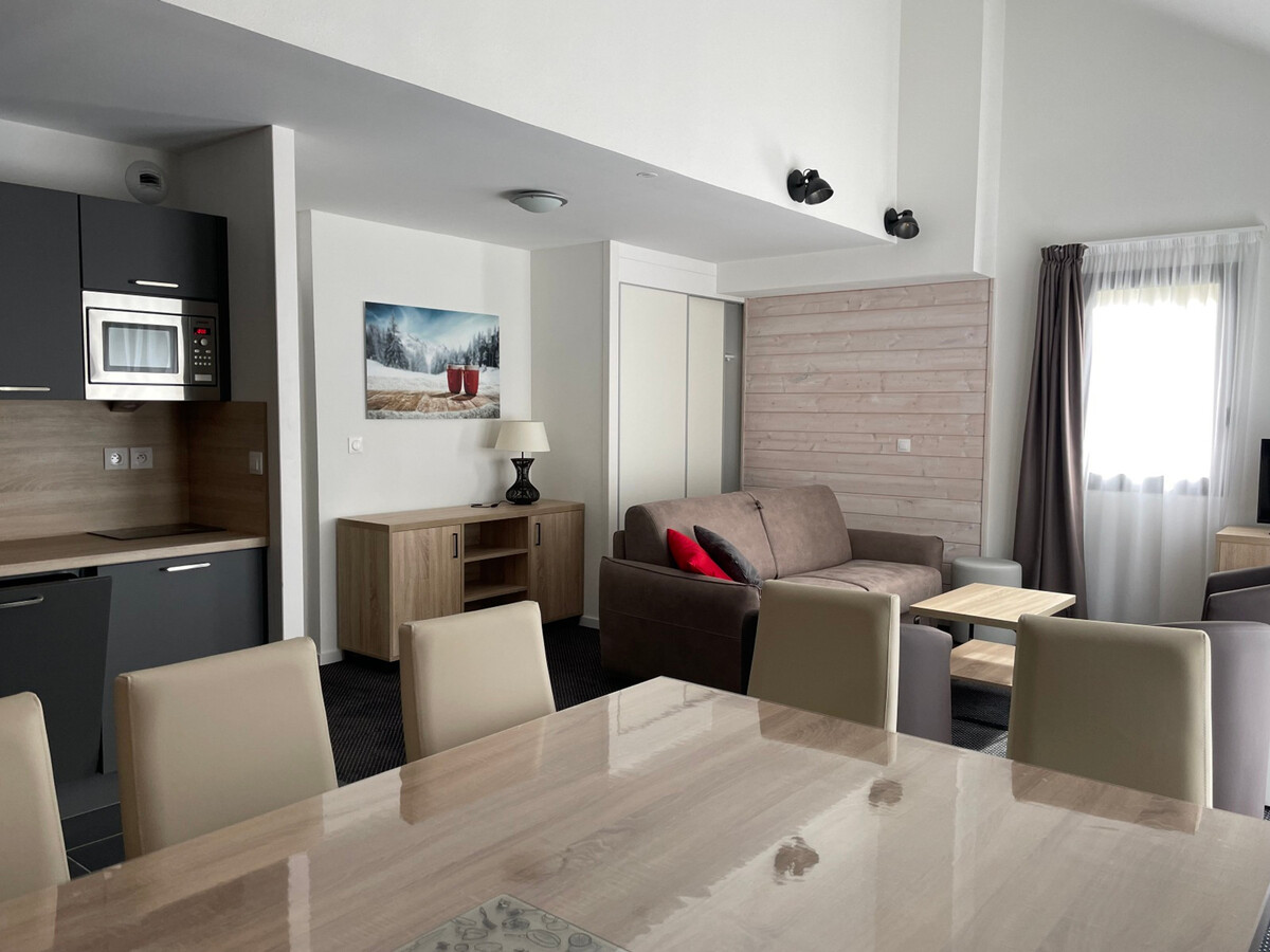 Duplex 10 pers avec piscine à Gourette, vue pistes - Photo 2