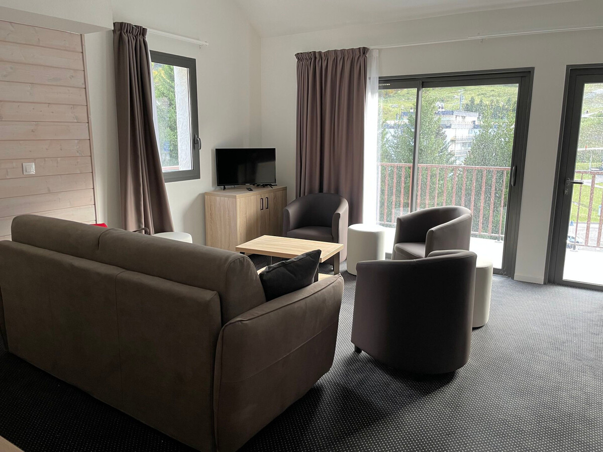 Duplex 10 pers avec piscine à Gourette, vue pistes - Photo 11