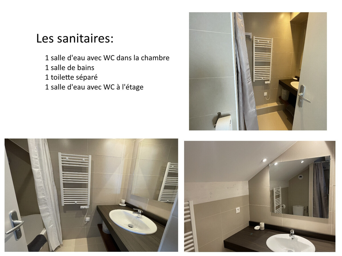 Duplex 10 pers avec piscine à Gourette, vue pistes - Photo 12