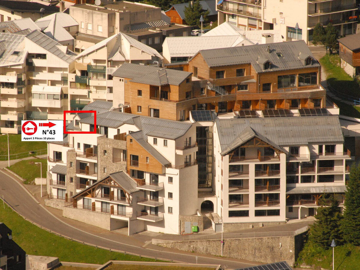 Appartement 8 pers, piscine, Gourette - Vue montagne - Photo 4