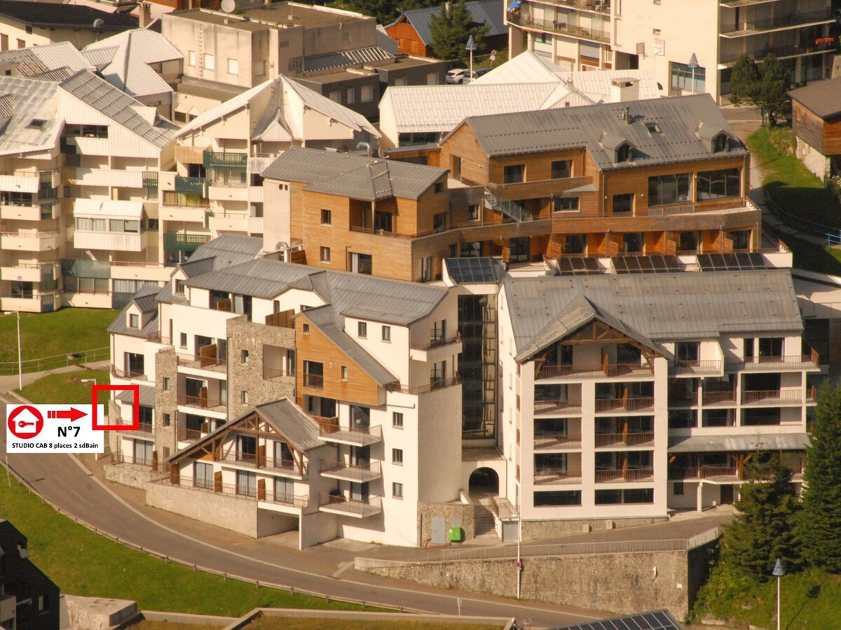 Studio cabine 65m² pour 8 pers. à Gourette, vue pistes - Photo 4