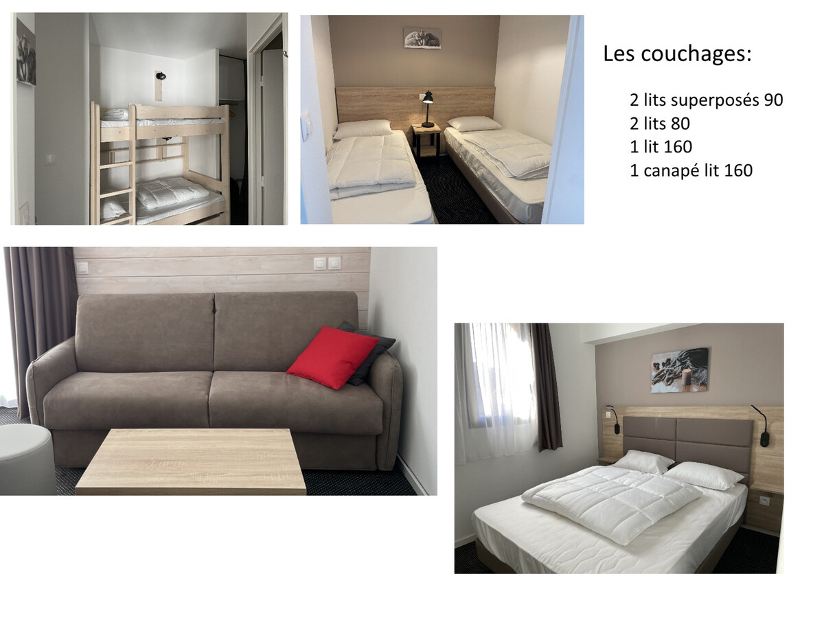 Appartement 2 pièces 8 pers Gourette, piscine, animaux OK - Photo 7