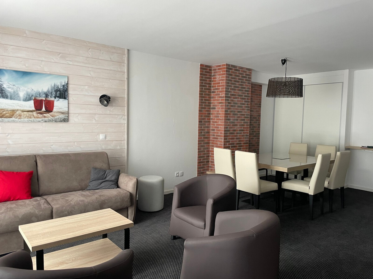 Appart 66m² 8 pers à Gourette, piscine, terrasse vue montagne - Photo 1