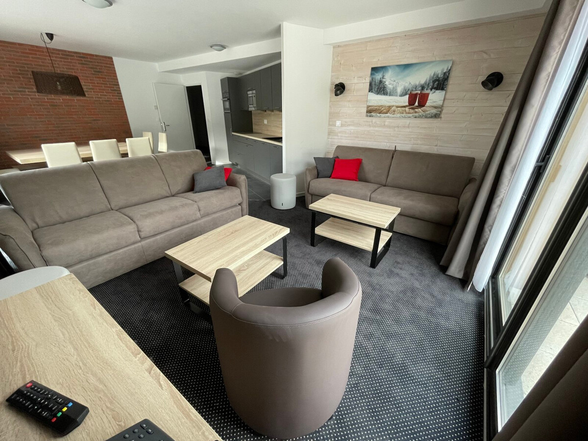 Appart 3p 75m² Gourette, piscine, vue pistes, 10 pers - Photo 1