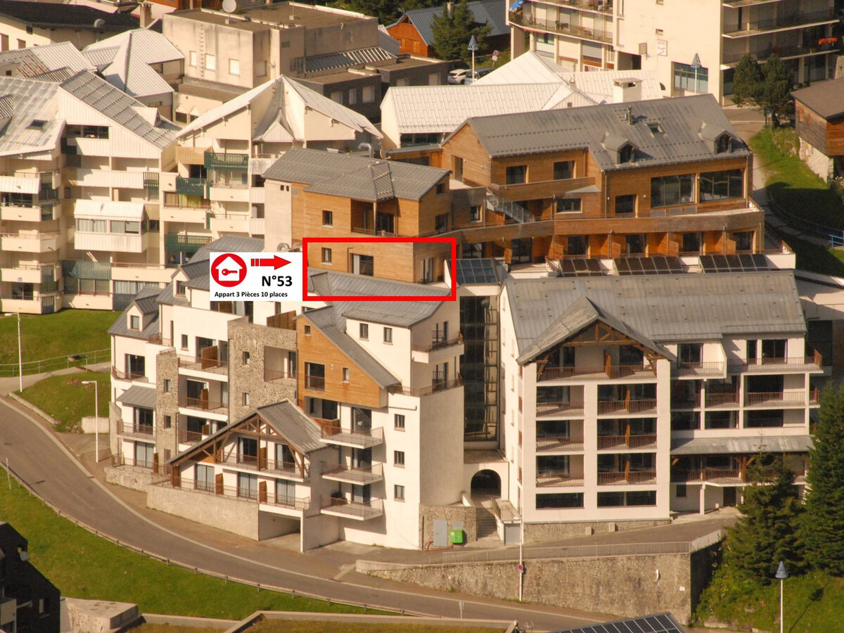 Appart 3p 75m² Gourette, piscine, vue pistes, 10 pers - Photo 4