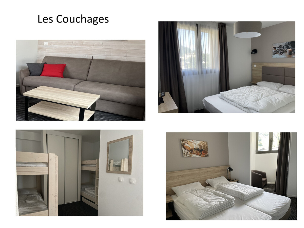 Appart 3p 75m² Gourette, piscine, vue pistes, 10 pers - Photo 5