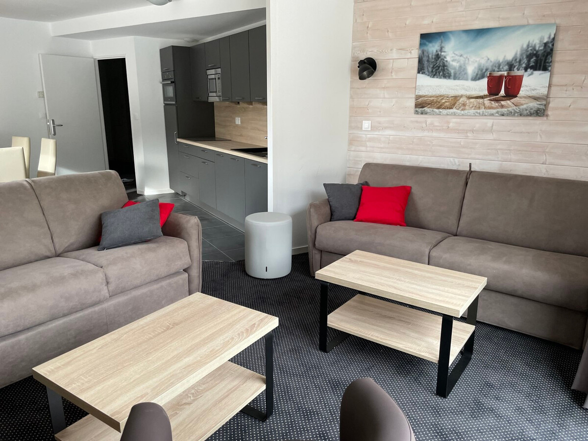 Appart 3p 75m² Gourette, piscine, vue pistes, 10 pers - Photo 14