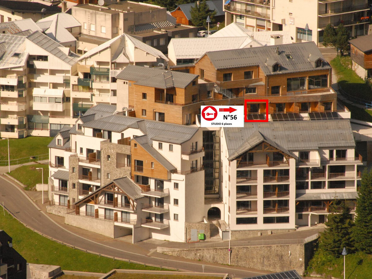 Studio 6 pers. 44m² avec terrasse et vue pistes à Gourette - Photo 4