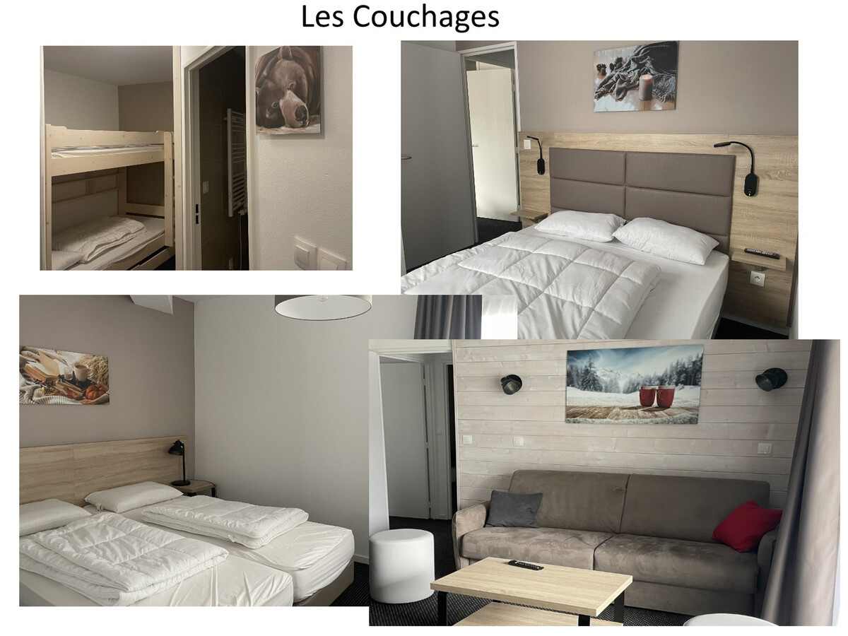 Appartement 3 pièces Gourette, 8 pers, piscine, vue pistes - Photo 10