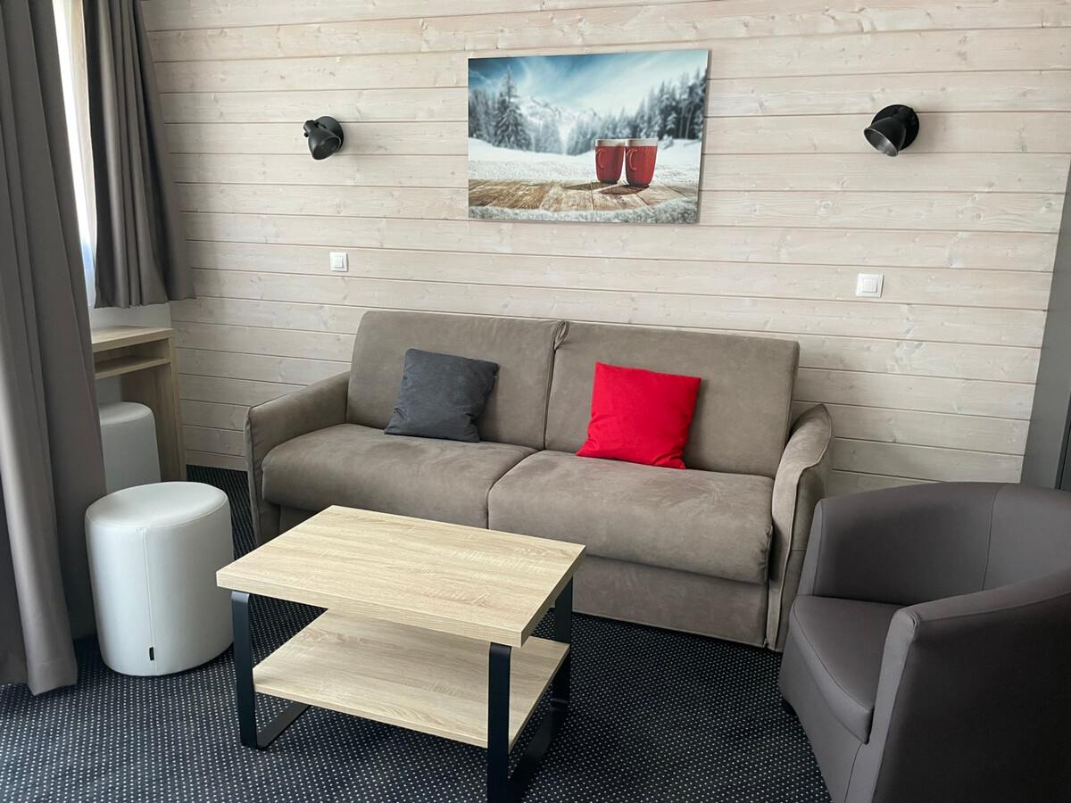 Studio 6 pers Gourette, balcon vue pistes et piscine - Photo 8