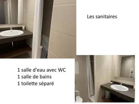 Studio cabine 6 pers Gourette, piscine, animaux acceptés : photo 10