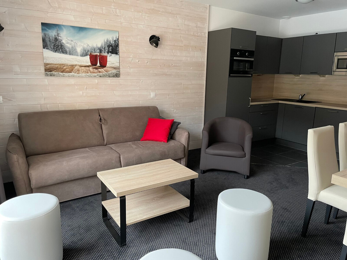 Studio cabine 7 pers avec piscine à Gourette - Photo 1