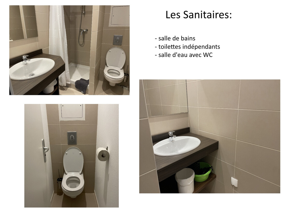Appart 74m² Gourette, 8 pers, piscine, vue pistes - Photo 12