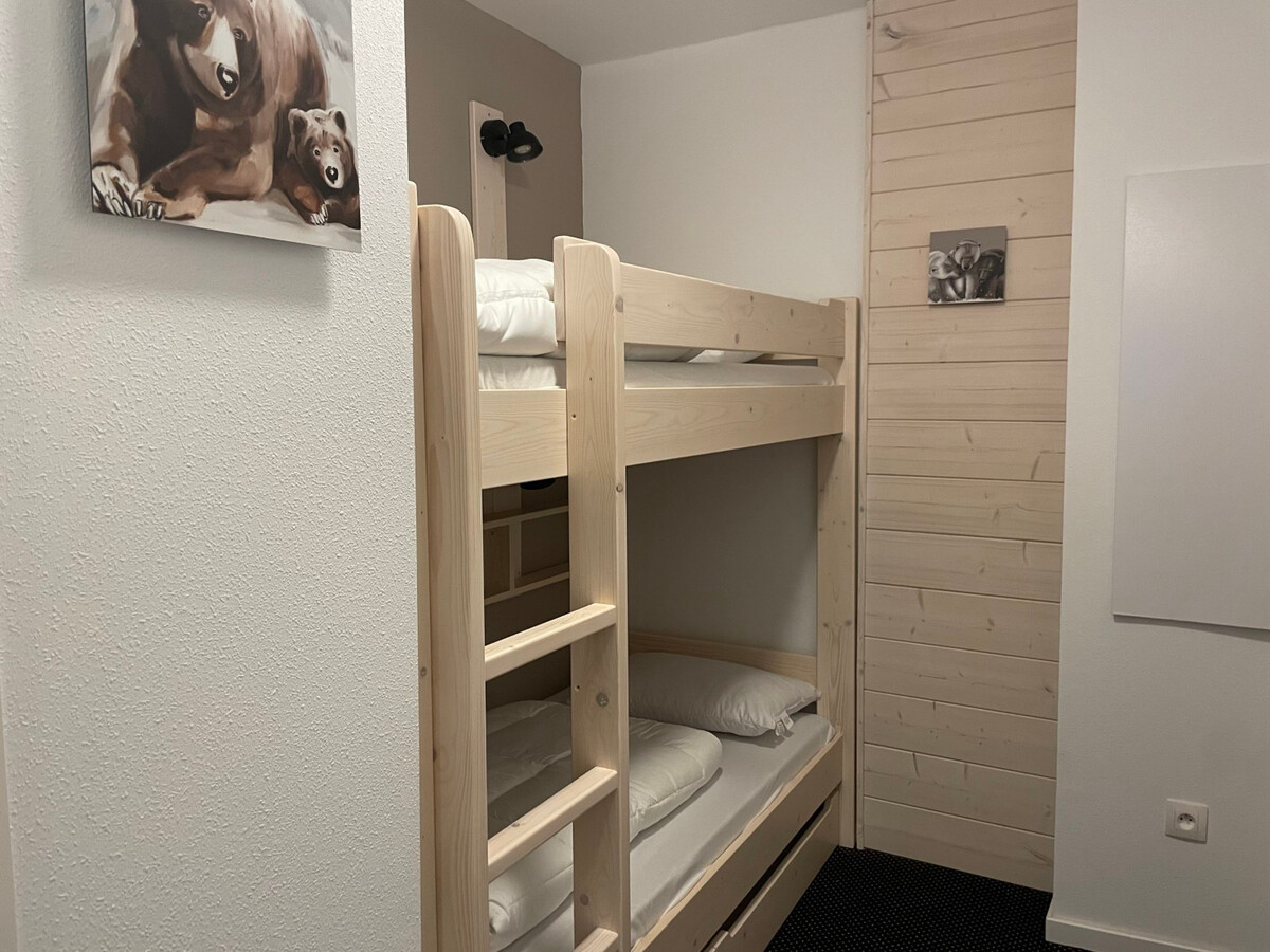 Studio cabine 6 pers à Gourette, piscine, vue pistes - Photo 8